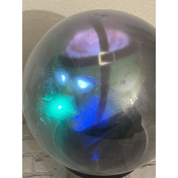 vtg Gemmy Animated Talking Brain Monster Frankenstein 14" Spirit Ball Halloween - Picture 9 of 10